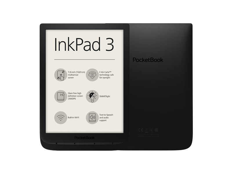 Pocketbook Inkpad 3 Fekete Pb740 E Ww Ebook Olvaso Tablet Akcios Ar Konzolvilag