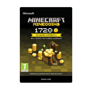 Minecraft Virtuális fizető eszköz 1720 Coins 