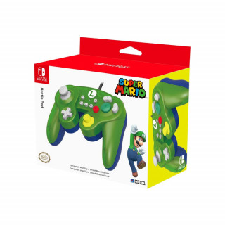 Nintendo Switch GameCube stílusú kontroller - Luigi Switch