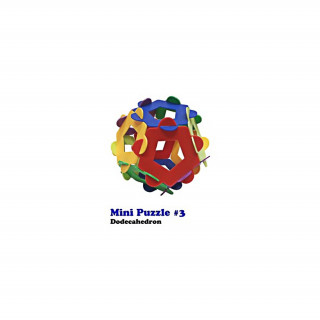 ItsPhun - Mini puzzle 3# - kiegészítő csomag -12 db-os hologrammos 