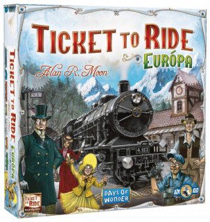 Ticket to Ride Európa Játék