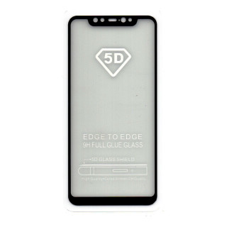 Xiaomi Mi 8 5D Full Glue Prémium minőségű üvegfólia (Fekete) Mobil