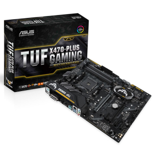 ASUS TUF X470-PLUS GAMING AMD X470 SocketAM4 ATX alaplap PC