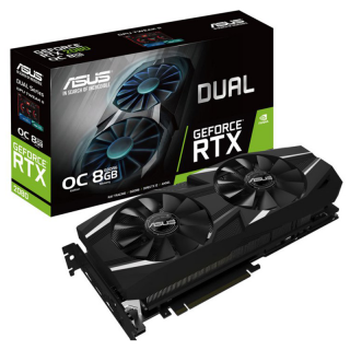 ASUS DUAL-RTX2080-O8G nVidia 8GB GDDR6 256bit PCIe videokártya 