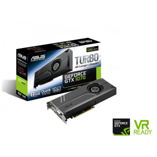 ASUS TURBO-GTX1070-8G nVidia 8GB GDDR5 256bit PCIe videokártya PC