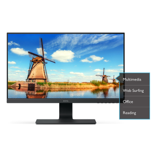 BenQ GL2580HM 24.5" villogásmentes, multimédiás LED fullHD monitor PC