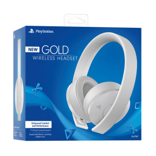 Sony PlayStation Gold Wireless Headset (7.1) (Fehér) 