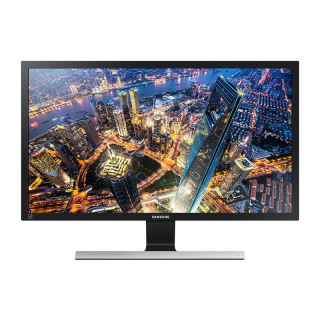 Samsung U24E590D 23,5" PLS LED monitor (UHD, HDMI, Display Port, belső táp) 