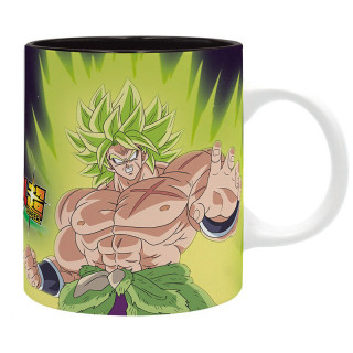 DRAGON BALL BROLY - Bögre - Broly Goku Vegeta (320 ml) - Abystyle AJÁNDÉKTÁRGY