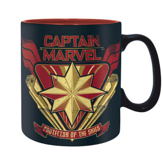 MARVEL - Bögre - Captain Marvel (460 ml) - Abystyle Ajándéktárgyak