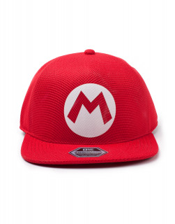 Nintendo – Sapka - Super Mario Badge Seamless AJÁNDÉKTÁRGY