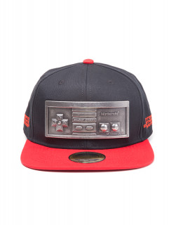 Nintendo - Sapka - NES Controler Metal Plate Snapback AJÁNDÉKTÁRGY