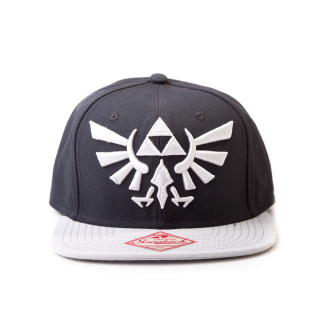 Nintendo - Sapka - Zelda Snapback With Grey Logo AJÁNDÉKTÁRGY