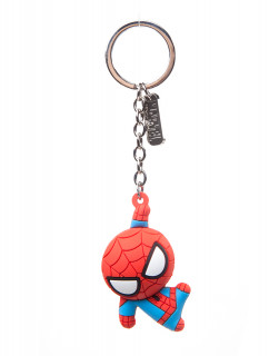 Spiderman - Kulcstartó - Character 3D Rubber Keychain AJÁNDÉKTÁRGY