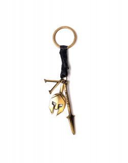 Assasssin's Creed Odyssey - Premium Keychain With Leather & Metal 