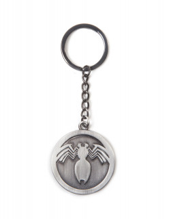 Marvel - Kulcstartó - Spider-man Venom Logo Metal Keychain AJÁNDÉKTÁRGY