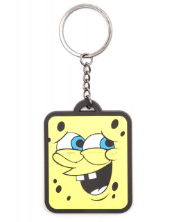 SpongeBob - Kulcstartó - Smiling Rubber Keychain AJÁNDÉKTÁRGY