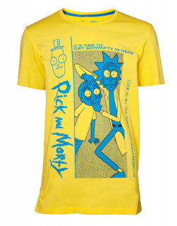 Rick and Morty - Crazy Crap Men's - T-shirt - Póló (M-es méret) Ajándéktárgyak