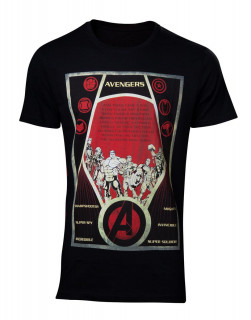 Avengers - Póló - Constructivism Poster Men's T-shirt M AJÁNDÉKTÁRGY