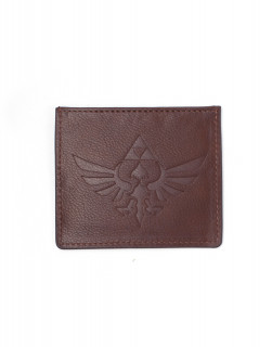 Zelda - Leather Card Wallet With Debased Logo 