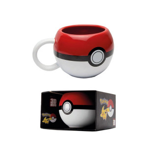 POKEMON - 3D Bögre -  Pokeball (300ml) - Abystyle AJÁNDÉKTÁRGY