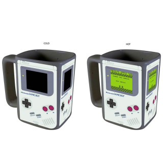 NINTENDO - 3D Hőérzékeny Bögre - Game Boy - Abystyle AJÁNDÉKTÁRGY