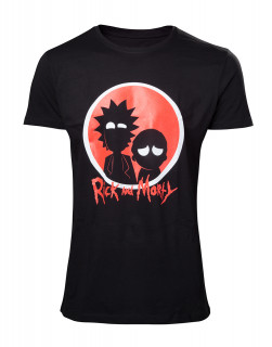 Rick and Morty Big Red Logo (XL-es méret) AJÁNDÉKTÁRGY