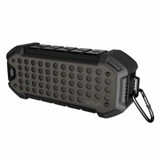 VAVA VA-SK004 Voom 23 vízálló, fekete, hordozható Bluetooth hangszóró PC