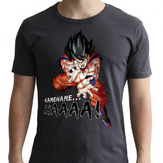 DRAGON BALL - Tshirt - Póló "DBZ/ Trunks" man SS black - new fit (M-es méret) - Abystyle Ajándéktárgyak