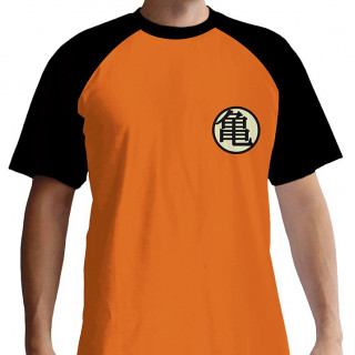 DRAGON BALL - Tshirt - Póló "Kame Symbol" man SS orange - premium (XL-es méret) - Abystyle AJÁNDÉKTÁRGY