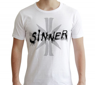 FAR CRY - Tshirt - Póló - Sinner - man SS white - new fit (XL-es méret) - Abystyle AJÁNDÉKTÁRGY