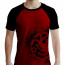 GAME OF THRONES - Tshirt "Targaryen" man SS red & black - premium (XXL-es méret) - Abystyle thumbnail