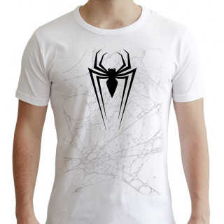 MARVEL - Tshirt - Póló "SPDM WEB" man SS white - new fit (XXL-es méret) - Abystyle Ajándéktárgyak