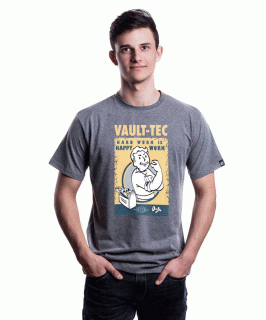 MERCH FALLOUT HARD WORK T-SHIRT - Good Loot (M-es méret) Ajándéktárgyak