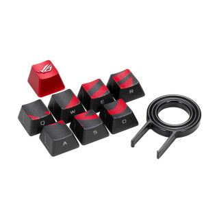 Asus ROG Gaming Keycap billentyű és billentyű kiszedő szett (90MP0100-B0UA00) 