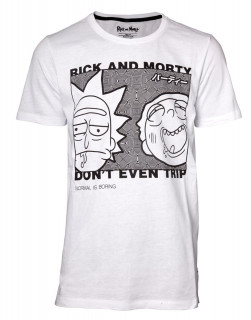 Rick and Morty - Don't Even Trip Even Men's T-shirt - Póló (M-es méret) AJÁNDÉKTÁRGY