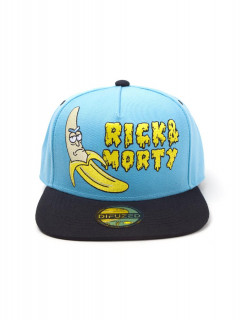 Rick and Morty - Banana Snapback Cap - Sapka Ajándéktárgyak