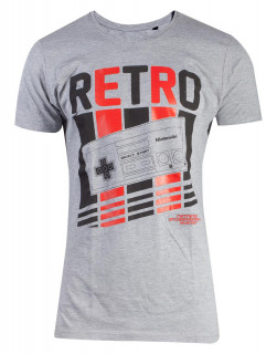 Nintendo - Retro NES Men's T-shirt - Póló (XL-es méret) Ajándéktárgyak