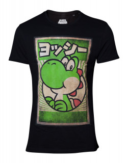 Nintendo - Propaganda Poster Inspired Yoshi T-shirt (M-I) (M-es méret) AJÁNDÉKTÁRGY