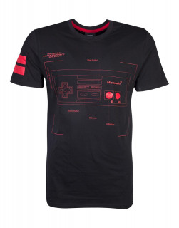 Nintendo - Controller Men's Póló (XL-es méret) AJÁNDÉKTÁRGY