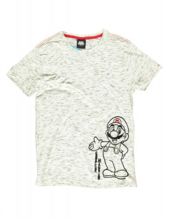 Nintendo - Super Mario Space Dye Mario T-shirt (M-I) (XL-es méret) AJÁNDÉKTÁRGY