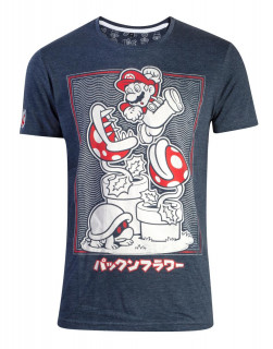 Nintendo - Piranha Plant - T-Shirt (M-I) (L-es méret) AJÁNDÉKTÁRGY