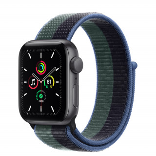 Apple Watch Series 4 40mm Space Gray Aluminum Case with Black Sport Loop 