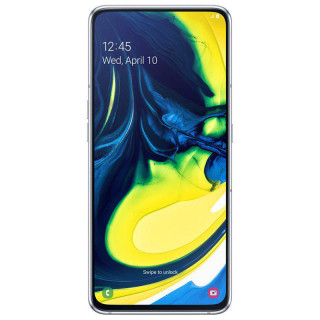 Samsung Galaxy A80, Dual SIM, ezüst 