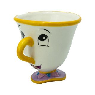 DISNEY - Mug 3D - Beauty and the Beast Chip - Bögre - Abystyle Ajándéktárgyak