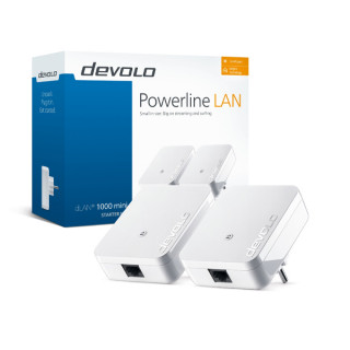 Devolo dLAN 1000 mini Powerline Starter Kit (D 8153) 