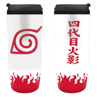 NARUTO SHIPPUDEN - Travel mug "Yondaime Hokage" - Utazó bögre - Abystyle Ajándéktárgyak