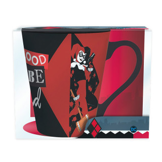 DC COMICS - Mug - 250ml - Harley Quinn - box - Bögre - Abystyle Ajándéktárgyak