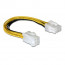 Delock Kábel - 82405 (Alaplapi átalakító kábel, 8 tus EPS -> 4 tus ATX/P4, 15cm) thumbnail