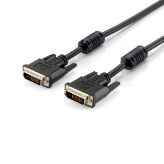 Equip Kábel - 118932 (DVI-D Dual Link kábel, apa/apa, 1,8m) 